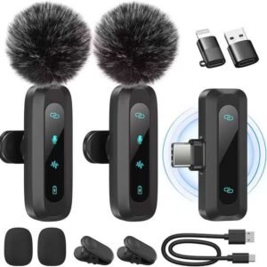Factory direct sales of the new J3 wireless lavalier microphone for live streaming